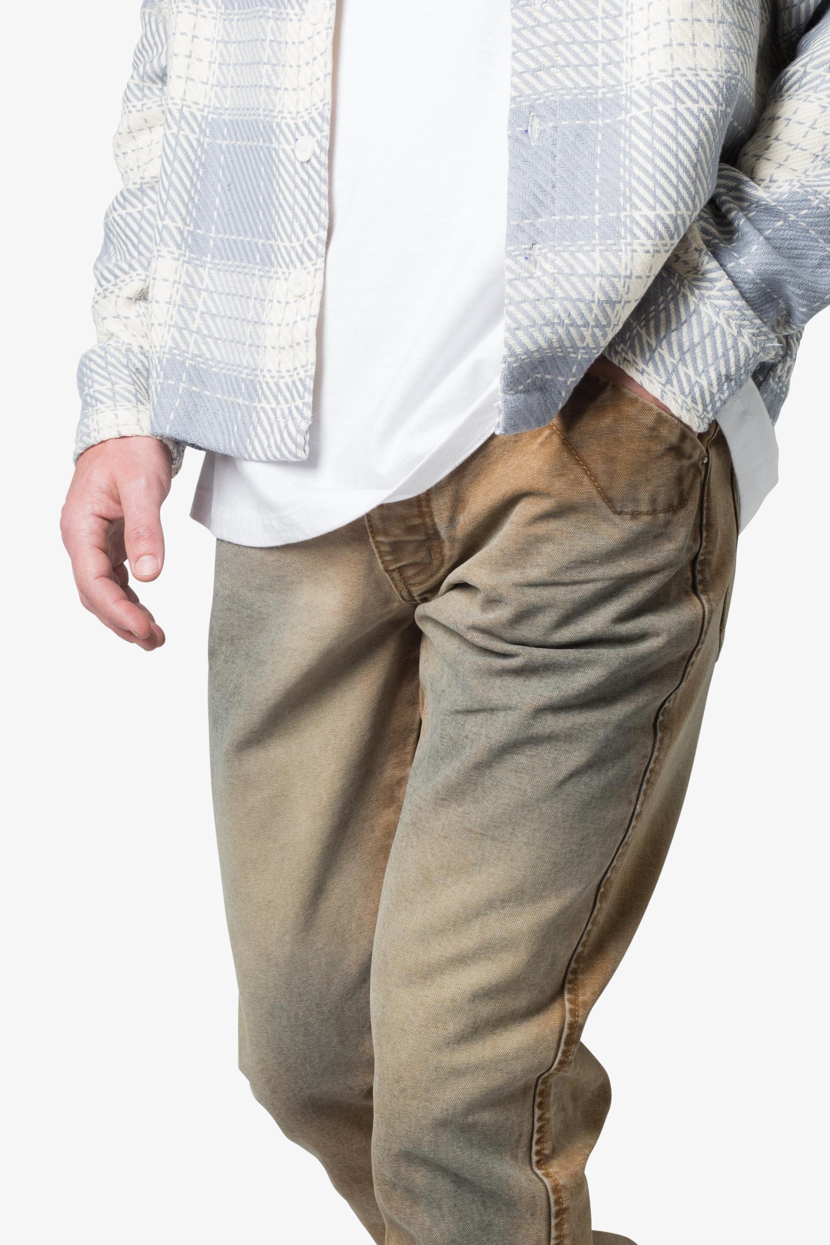 B643 Flare Burnt Denim - Black/Brown Product Image