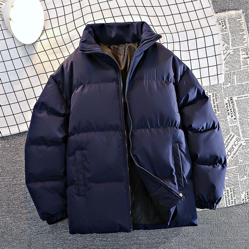 Plain Padded Zip Jacket Product Image