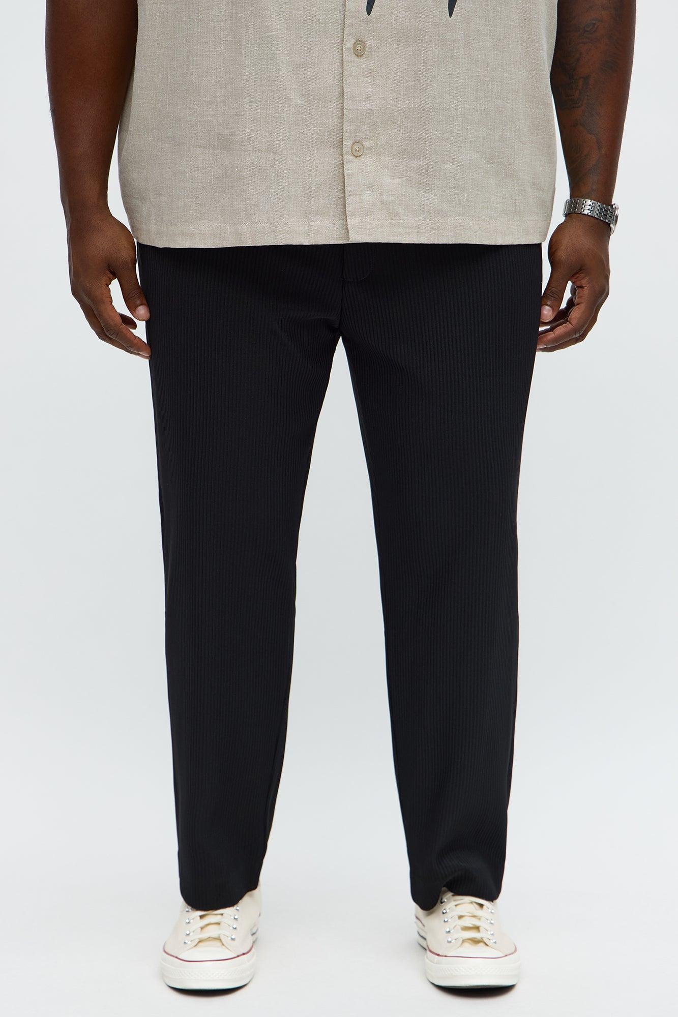 Show Up Slim Trousers - Black Product Image
