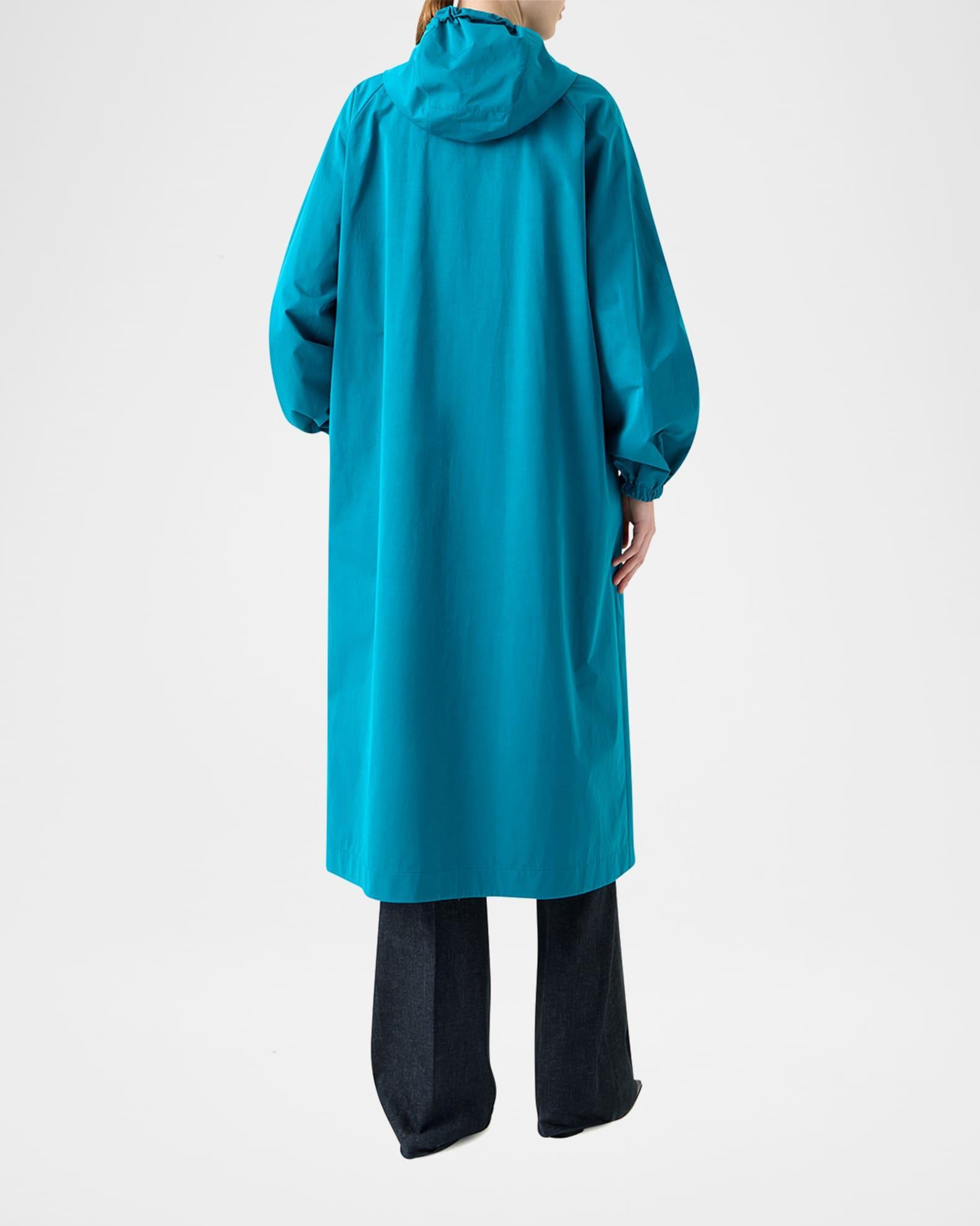 Zachary Water-Resistant Techno Gabardine Long Coat Product Image