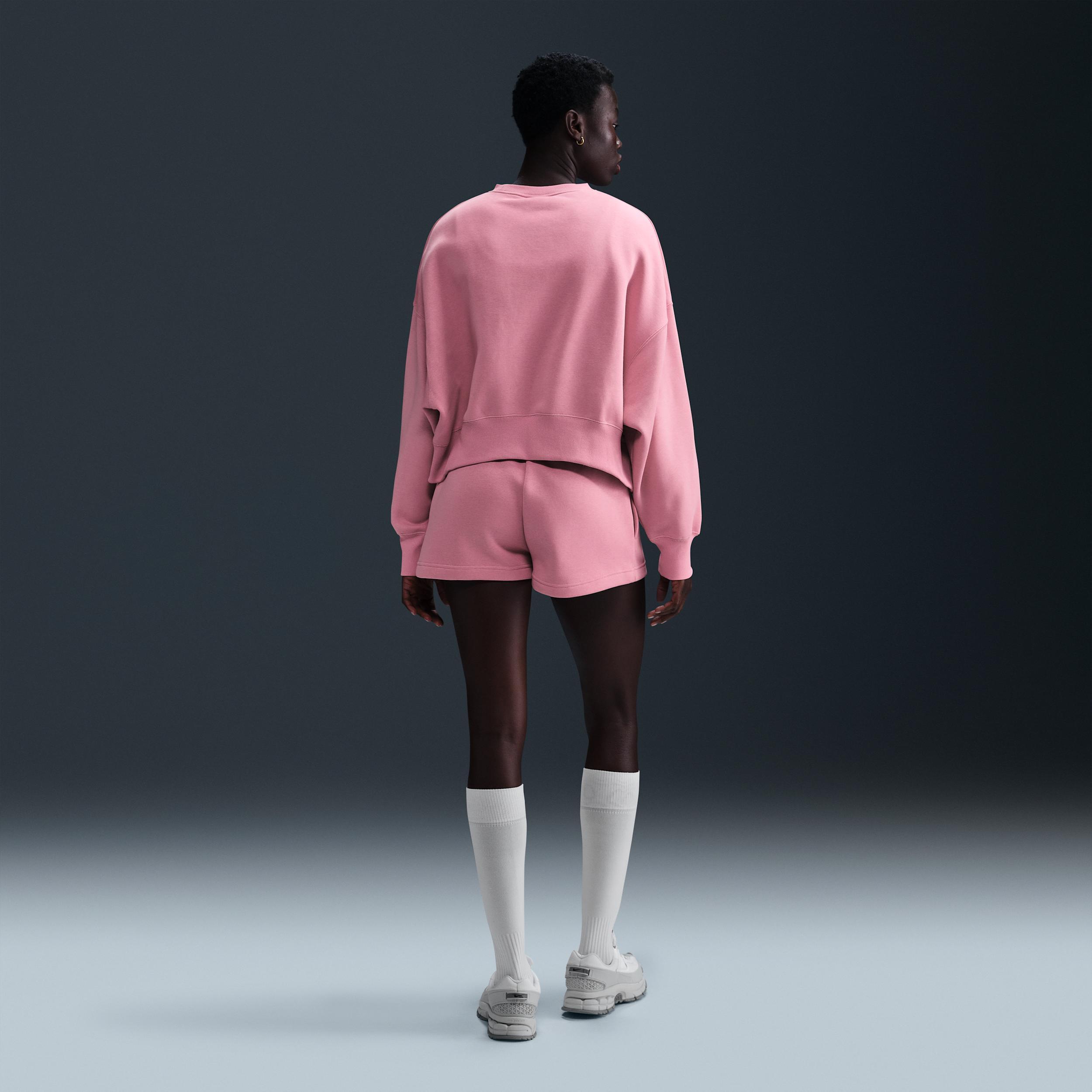Nike Womens Sportswear Phoenix Fleece Oversized Crewneck Sweatshirt Product Image