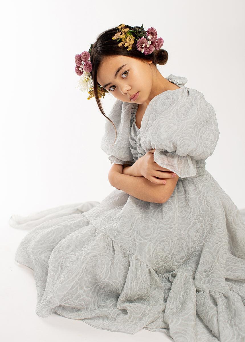 Shwaney Impact Dress in Smoke Girls Product Image
