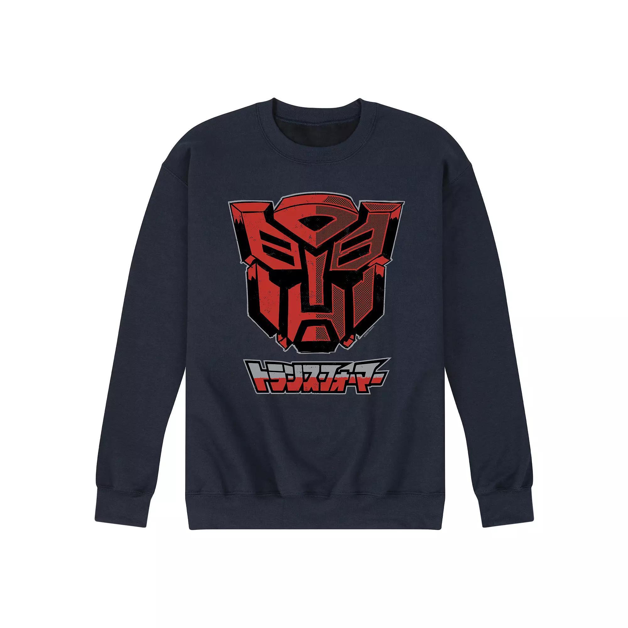 Mens Its Okay to Feel Everything Fleece Sweatshirt Blue Product Image