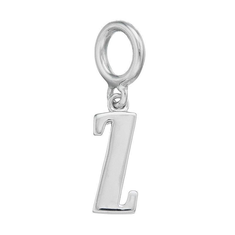Lavish by TJM Sterling Silver Initial Letter Charm, Women's, Sterling Q Product Image
