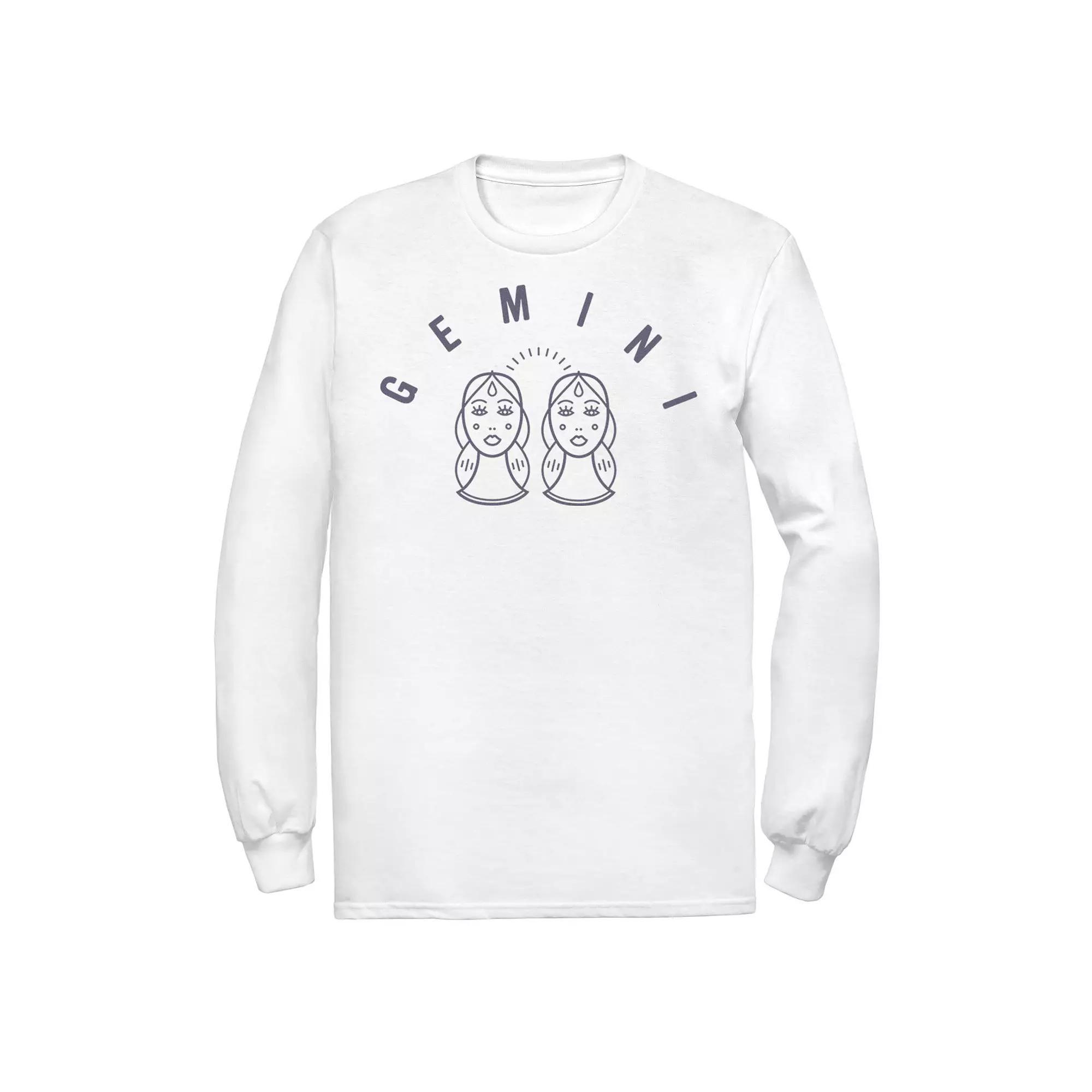 Men's Gemini White Ink Sketch Tee, Size: Large Product Image