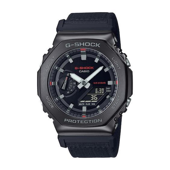 G-Shock Mens Ana-Digi Fabric Strap Watch Product Image