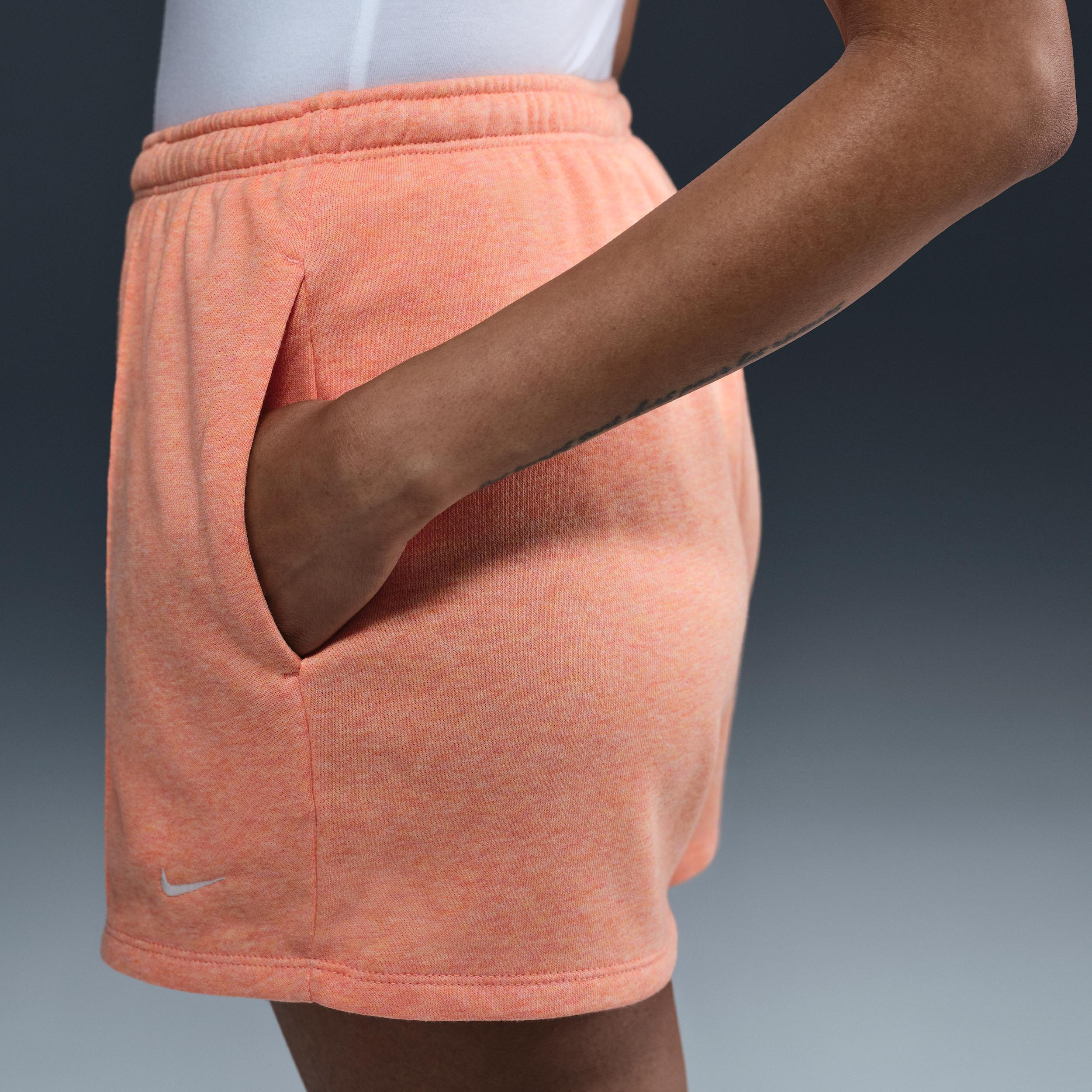 Women's Nike Sportswear Chill Terry Mid-Rise 4" French Terry Shorts Product Image