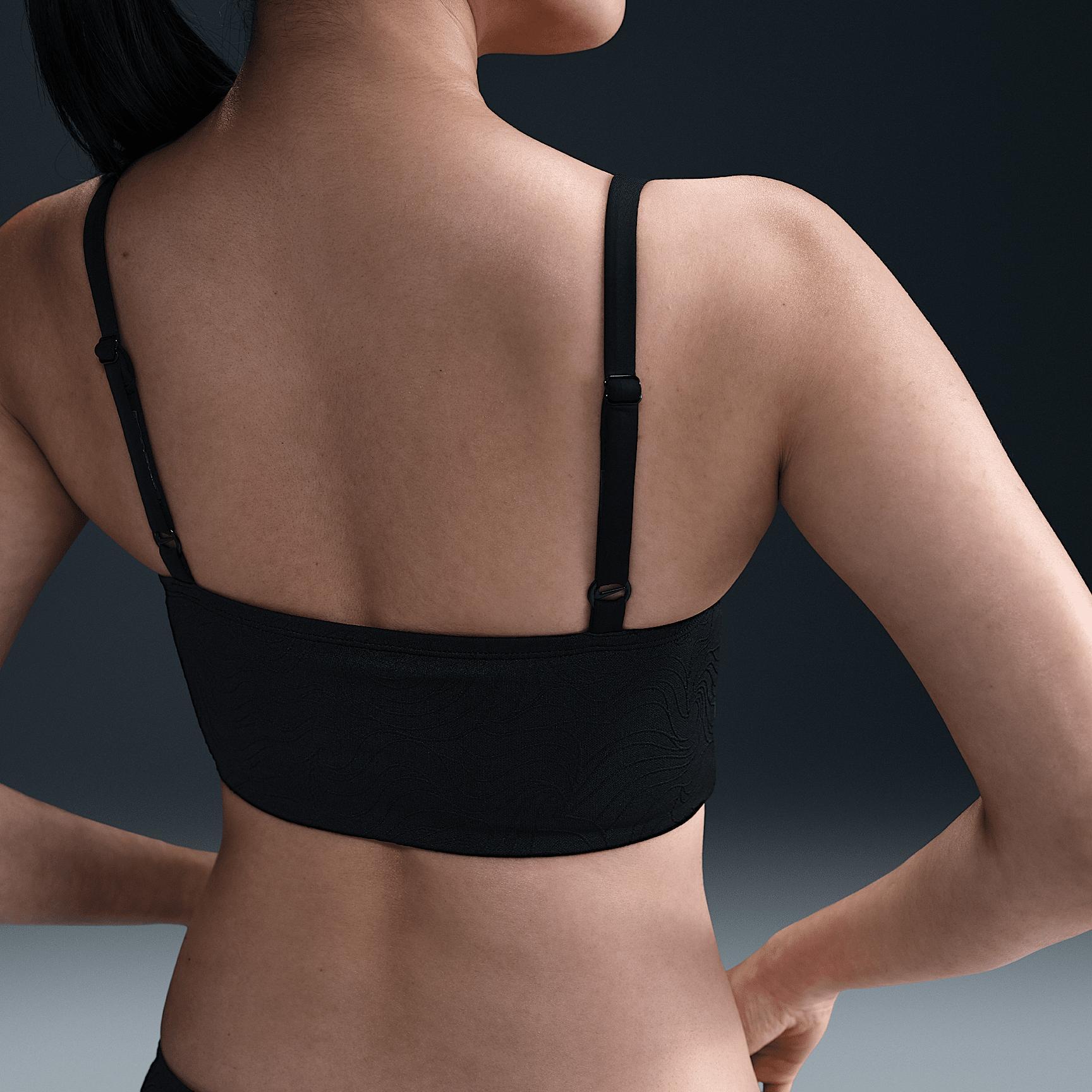Nike Swim Water Texture Women's V-Neck Midkini Product Image