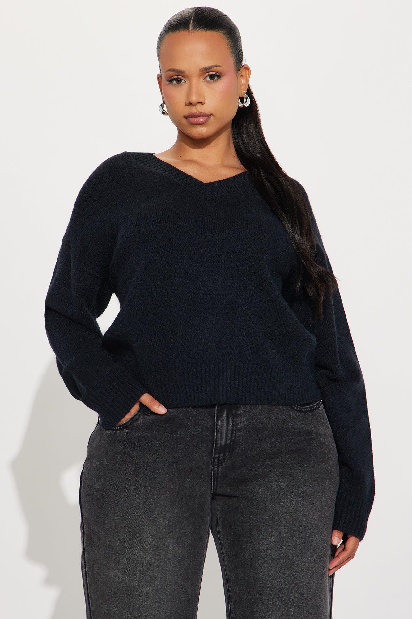 The Everyday Sweater - Black Product Image
