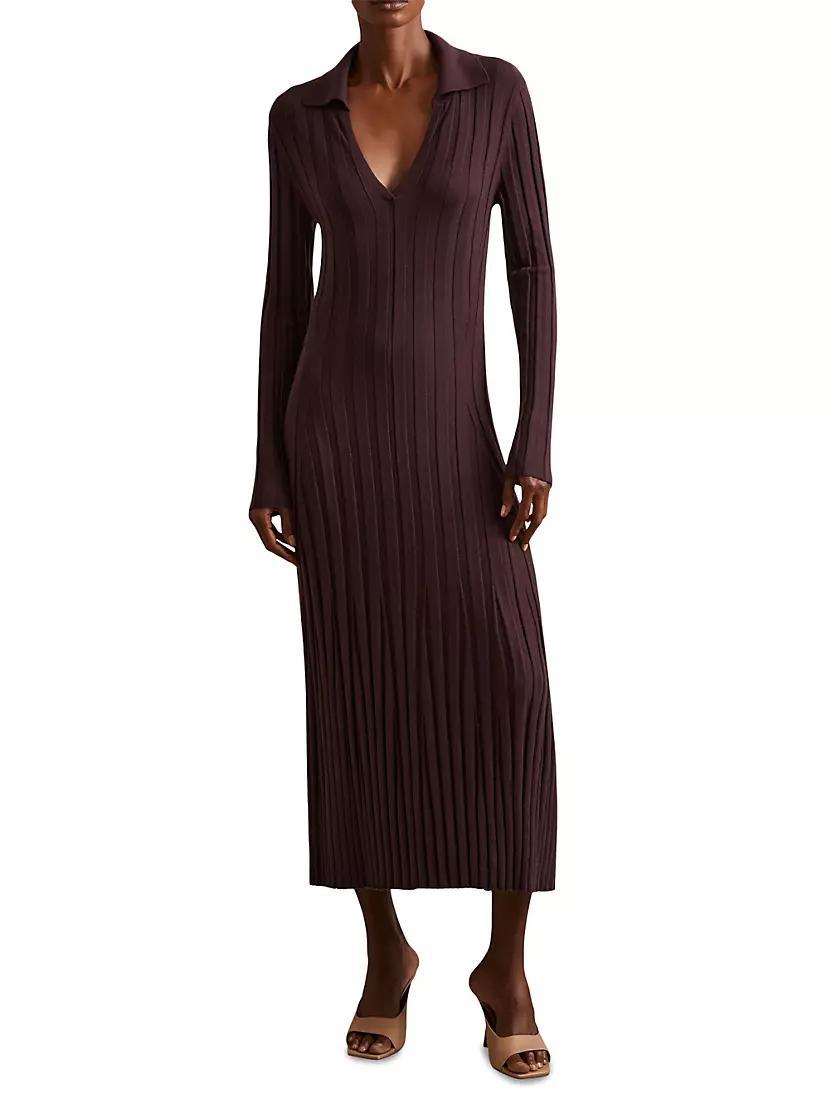 Womens Winnie Wool & Cashmere Knit Maxi Dress Product Image