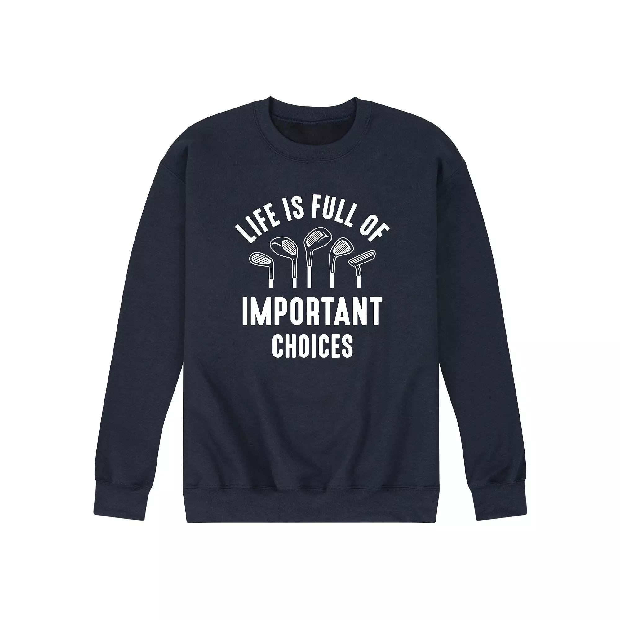 Mens Leinenkugel Beer Case Fleece Sweatshirt Blue Product Image