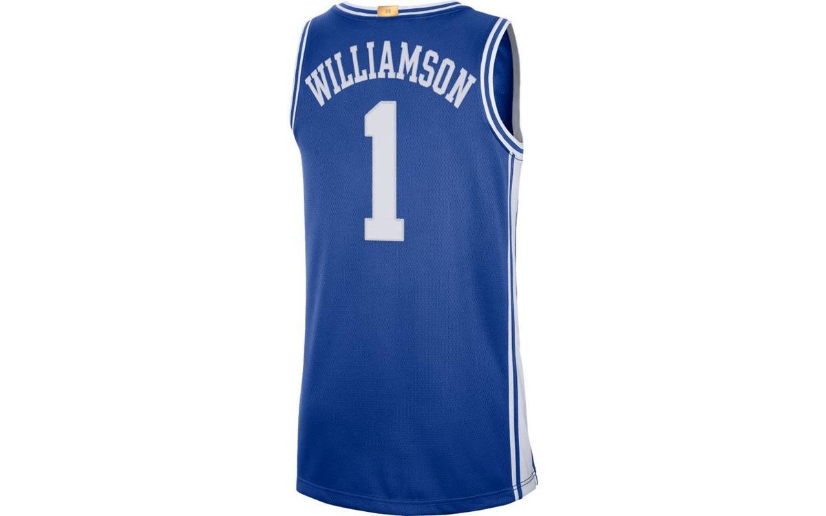 Mens Nike Zion Williamson Royal Duke Devils Alumni Player Limited Basketball Jersey Product Image