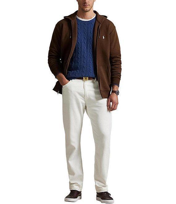Polo Ralph Lauren Big & Tall Double-Knit Solid Full-Zip Hoodie Product Image