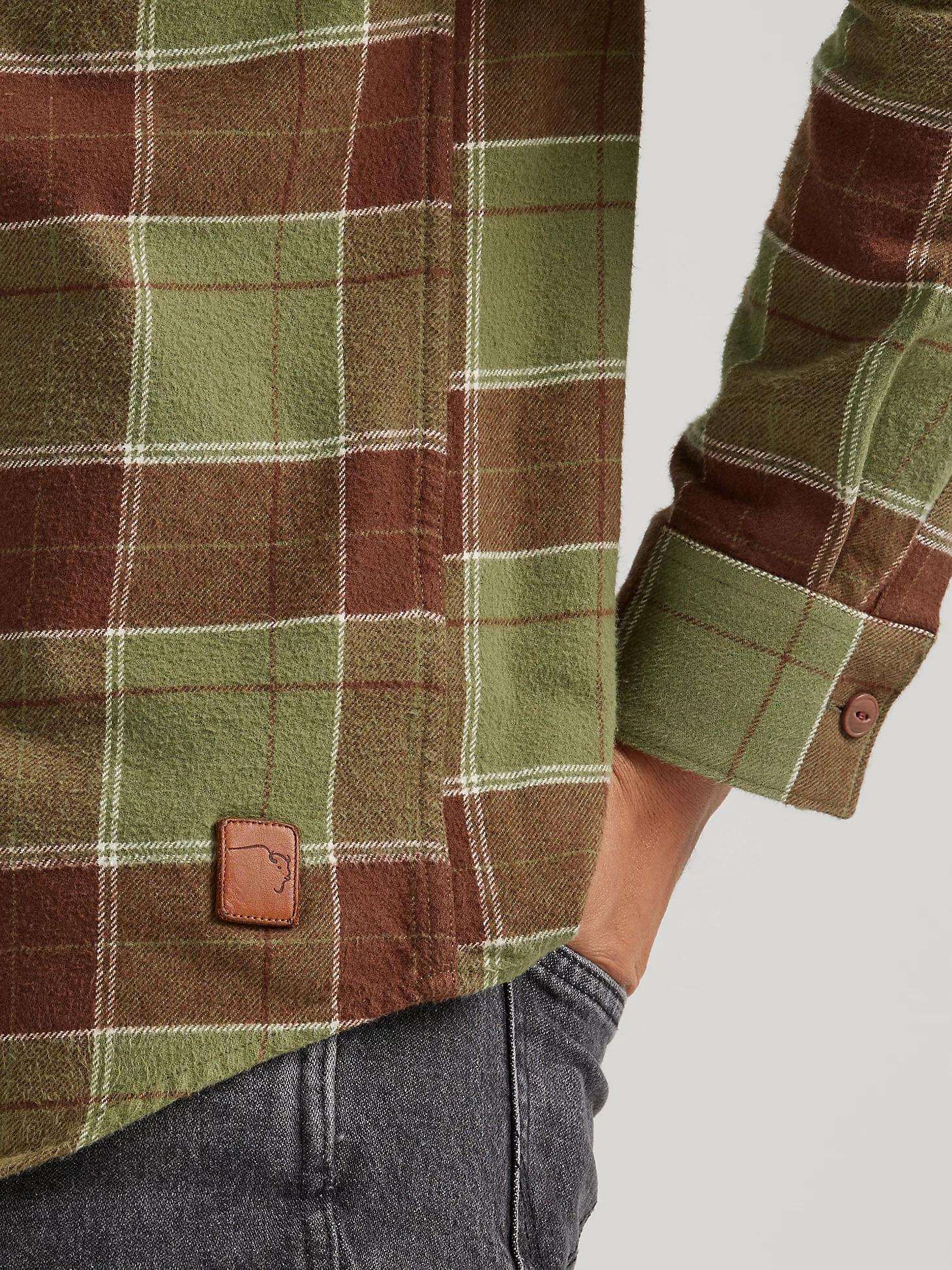 Wrangler x Buffalo Trace™ Men's Flannel Shirt | Men's SHIRTS | Wrangler® Product Image