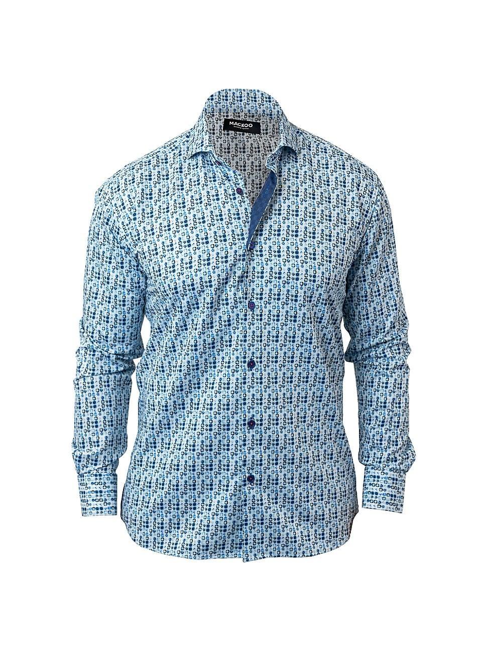 Mens Einstein Star Tile Sport Shirt Product Image