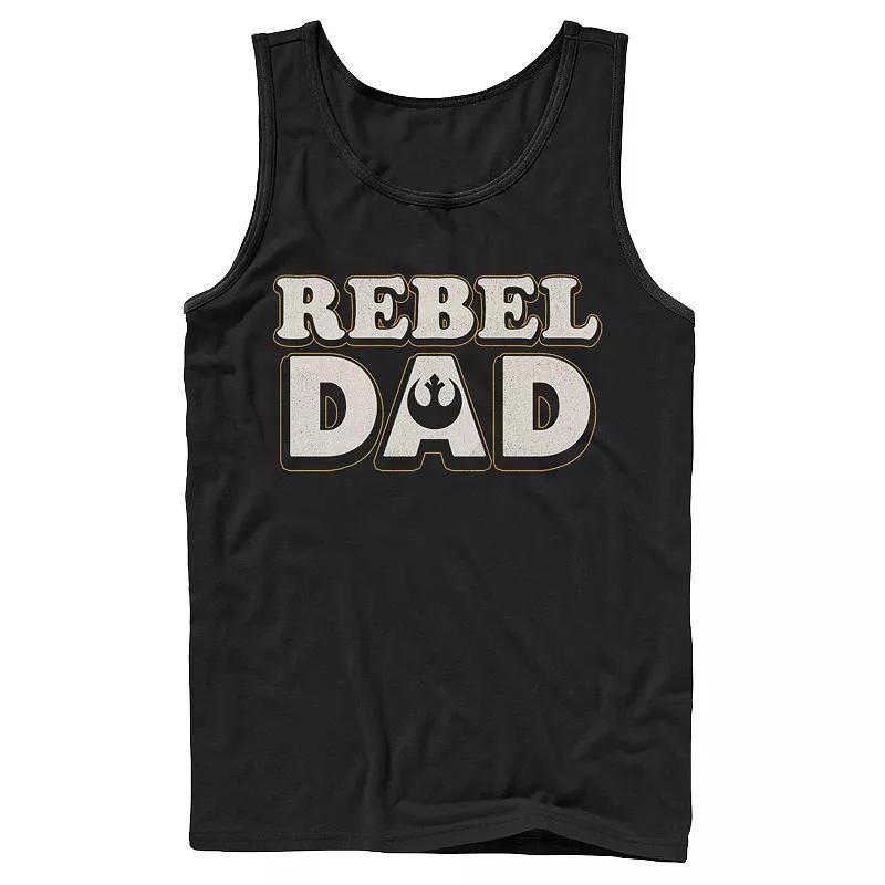Mens Star Wars Fathers Day Rebel Dad Tank Top Product Image