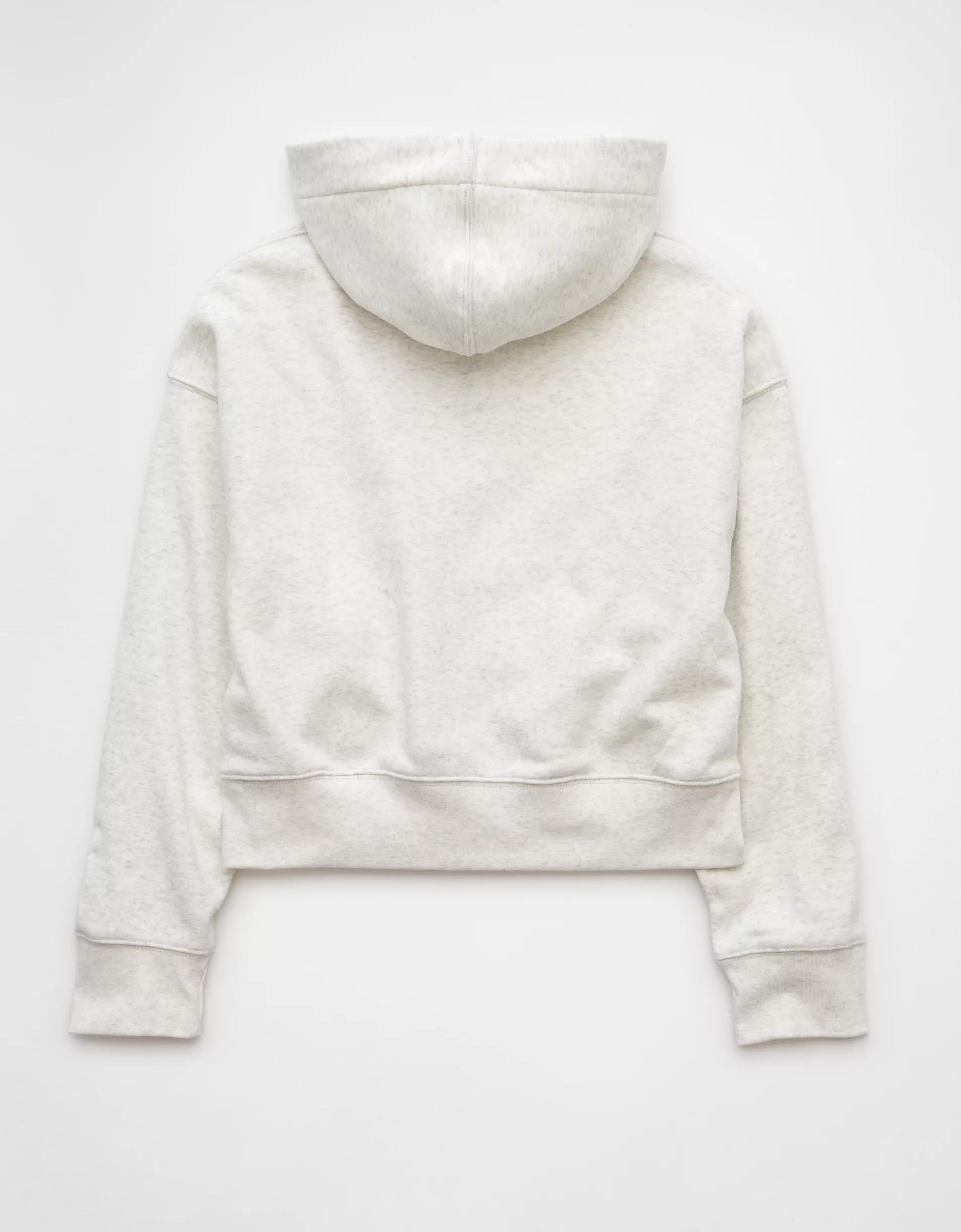AE Everyday Luxe Zip-Up Hoodie Product Image