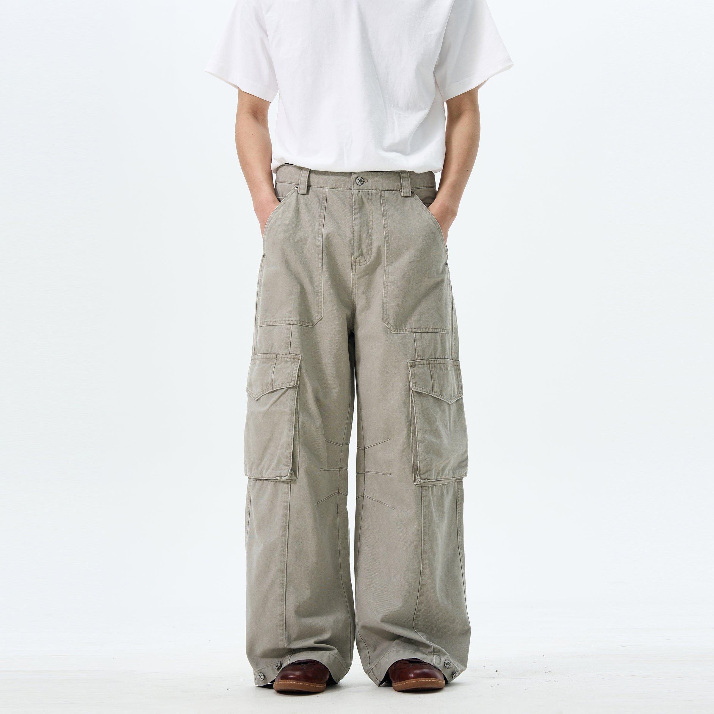 RT No. 12627 CARGO STRAIGHT PANTS Product Image