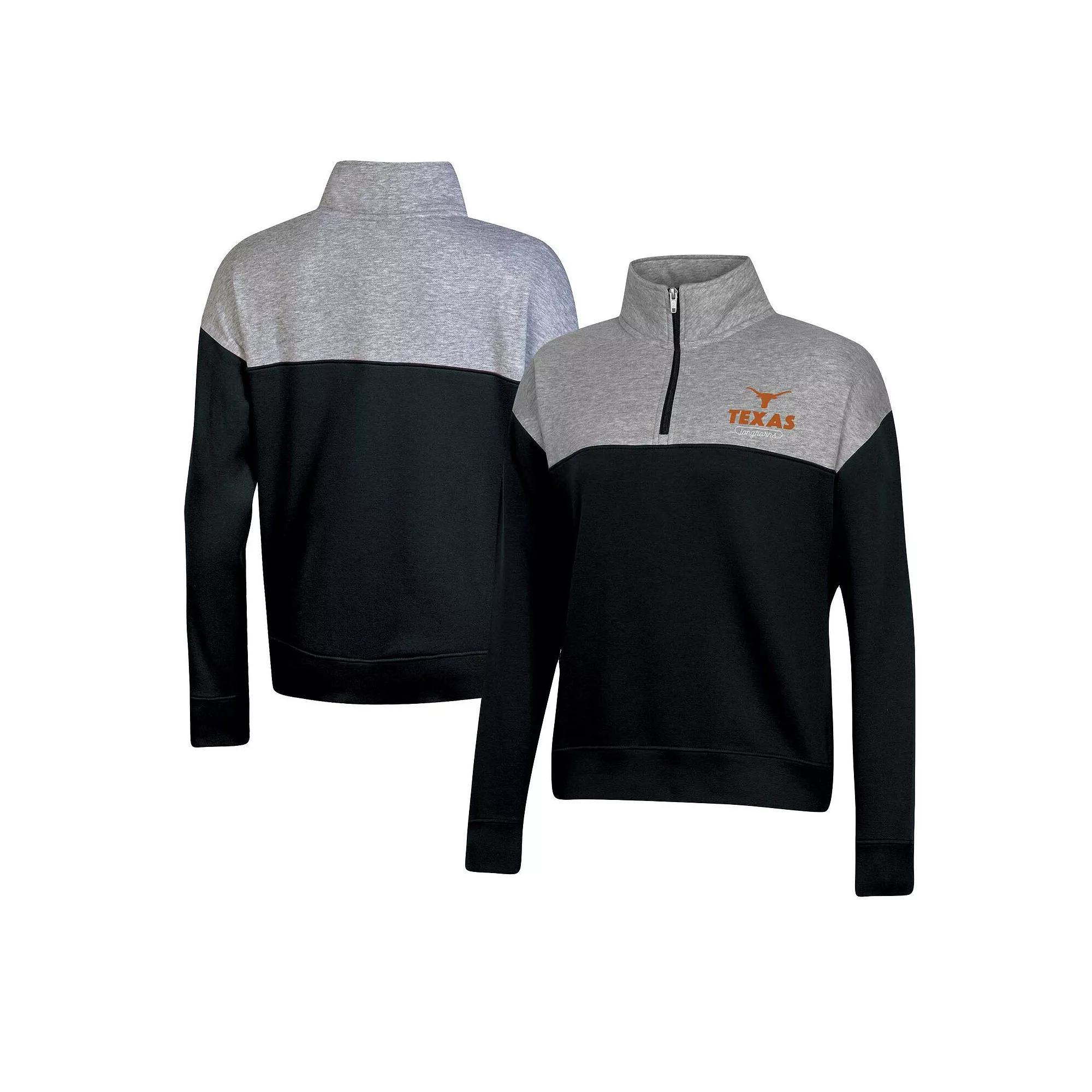 Women's Champion Navy Villanova Wildcats Color-Blocked Quarter-Zip Sweatshirt, Size: Large, Blue Product Image