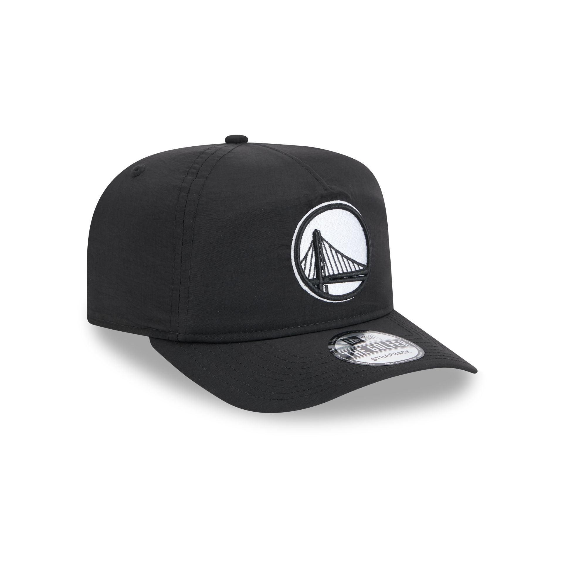 Atlanta Braves Black Script Safety Pin 59FIFTY A-Frame Fitted Hat Male Product Image