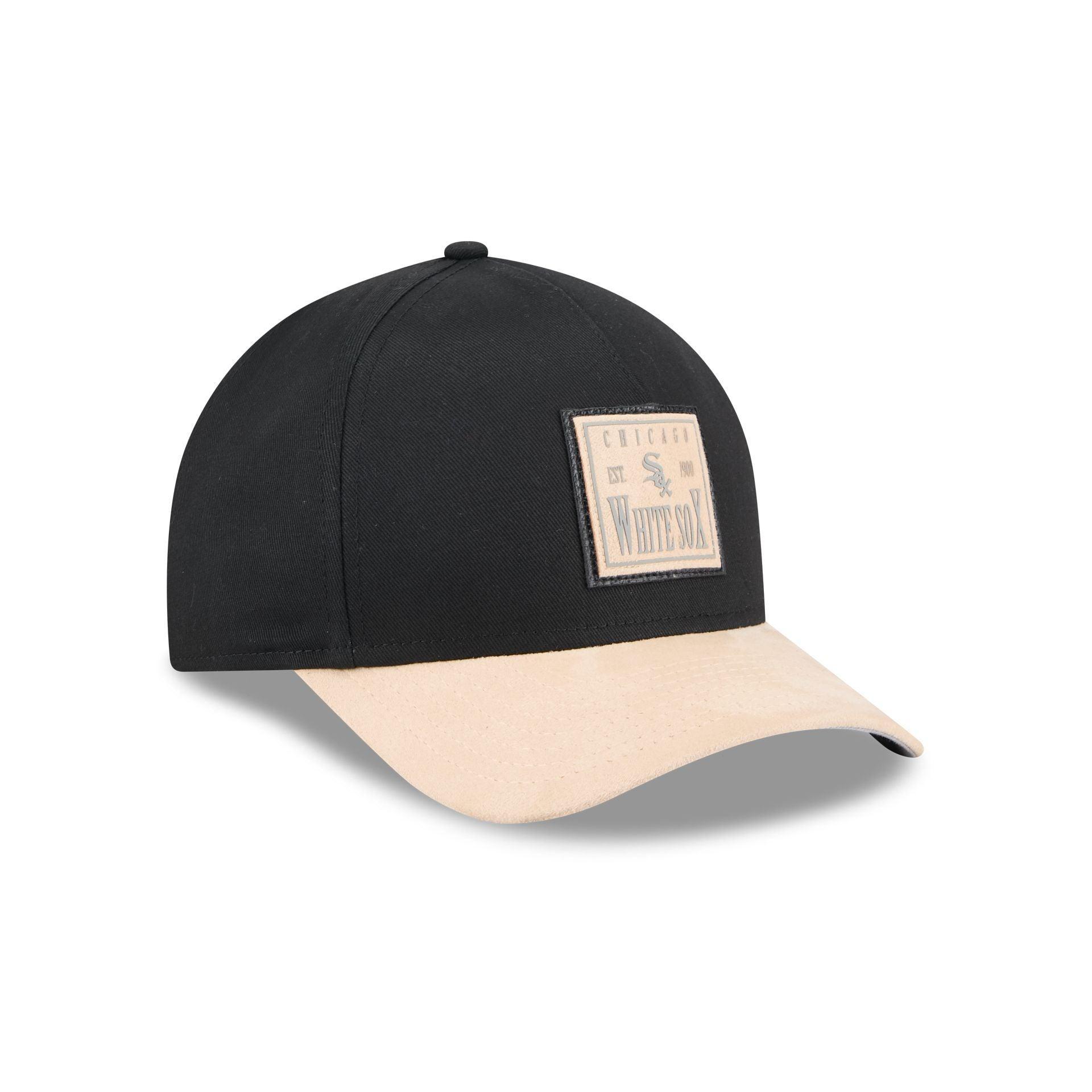Chicago White Sox Suede Patch 9FORTY M-Crown A-Frame Adjustable Hat Male Product Image
