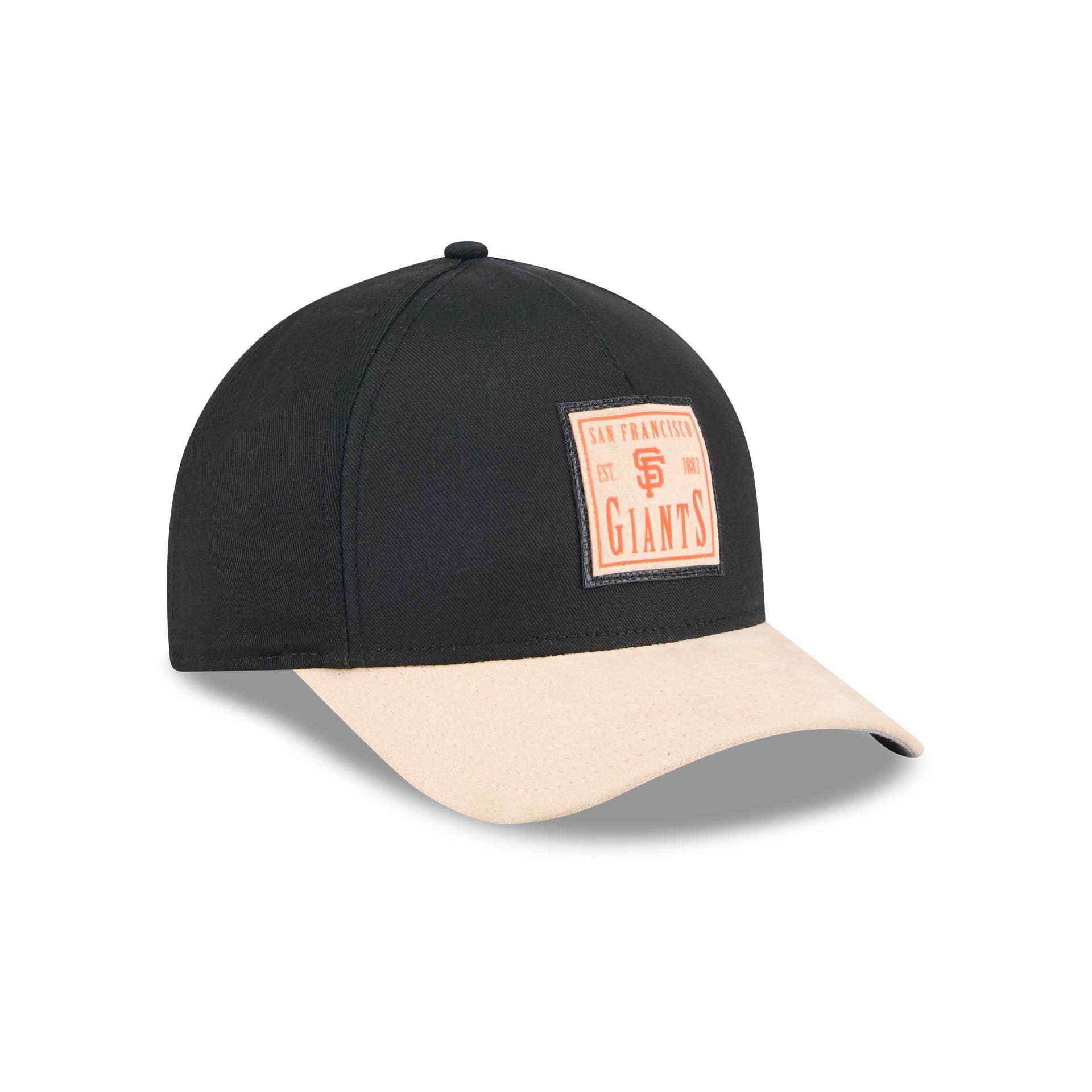 San Francisco Giants Suede Patch 9FORTY M-Crown A-Frame Adjustable Hat Male Product Image