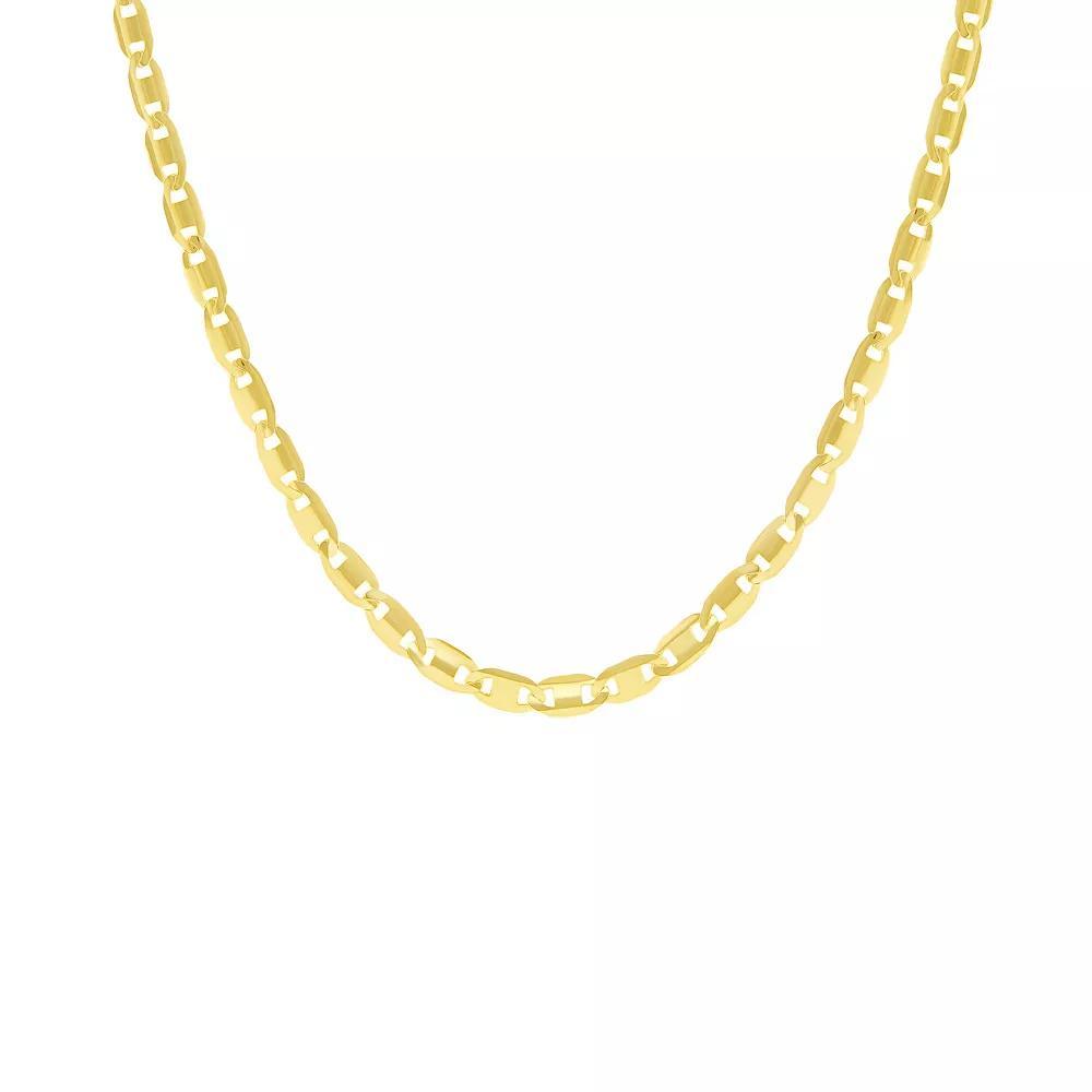 PRIMROSE 24k Gold Over Silver Valentino Chain Necklace, Women's, Size: 18", Gold Tone Product Image