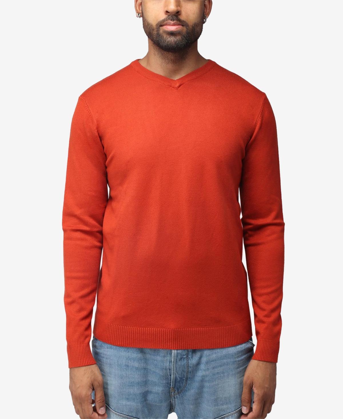 Men's Xray Fitted V-Neck Sweater, Size: XXL, Oatmeal Product Image