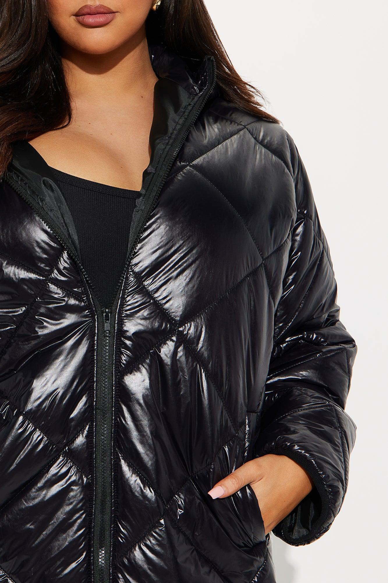 Everyday Swag Long Puffer - Black Product Image