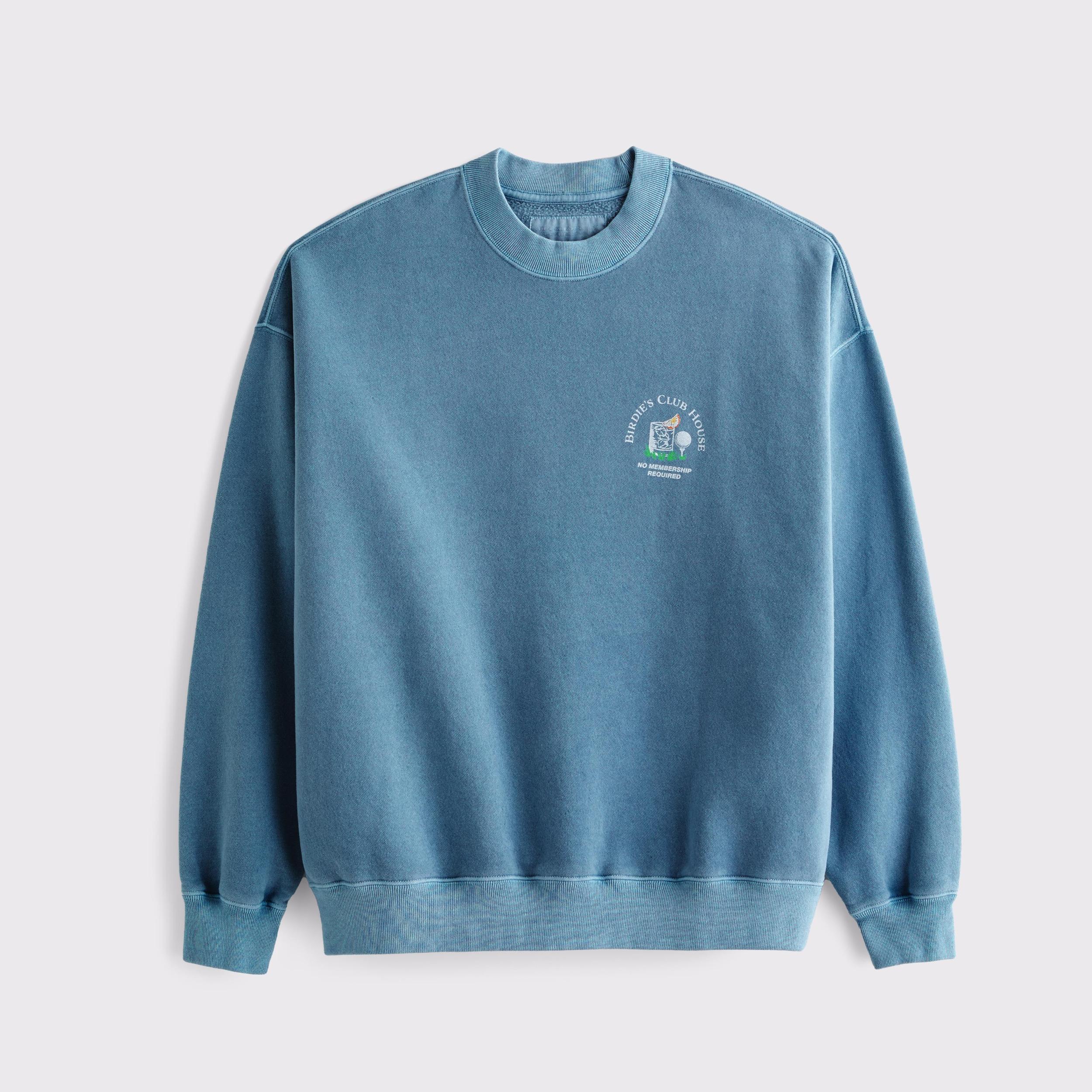 Golf Graphic Crew Sweatshirt Product Image