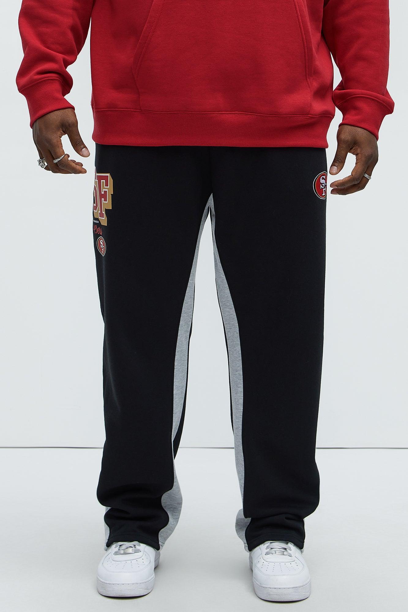49ers Bold Flare Sweatpants - Black Product Image