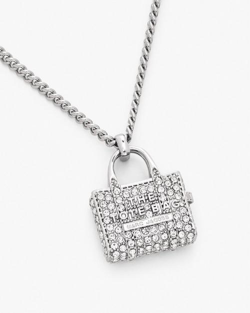 The Pave Tote Bag Necklace Product Image
