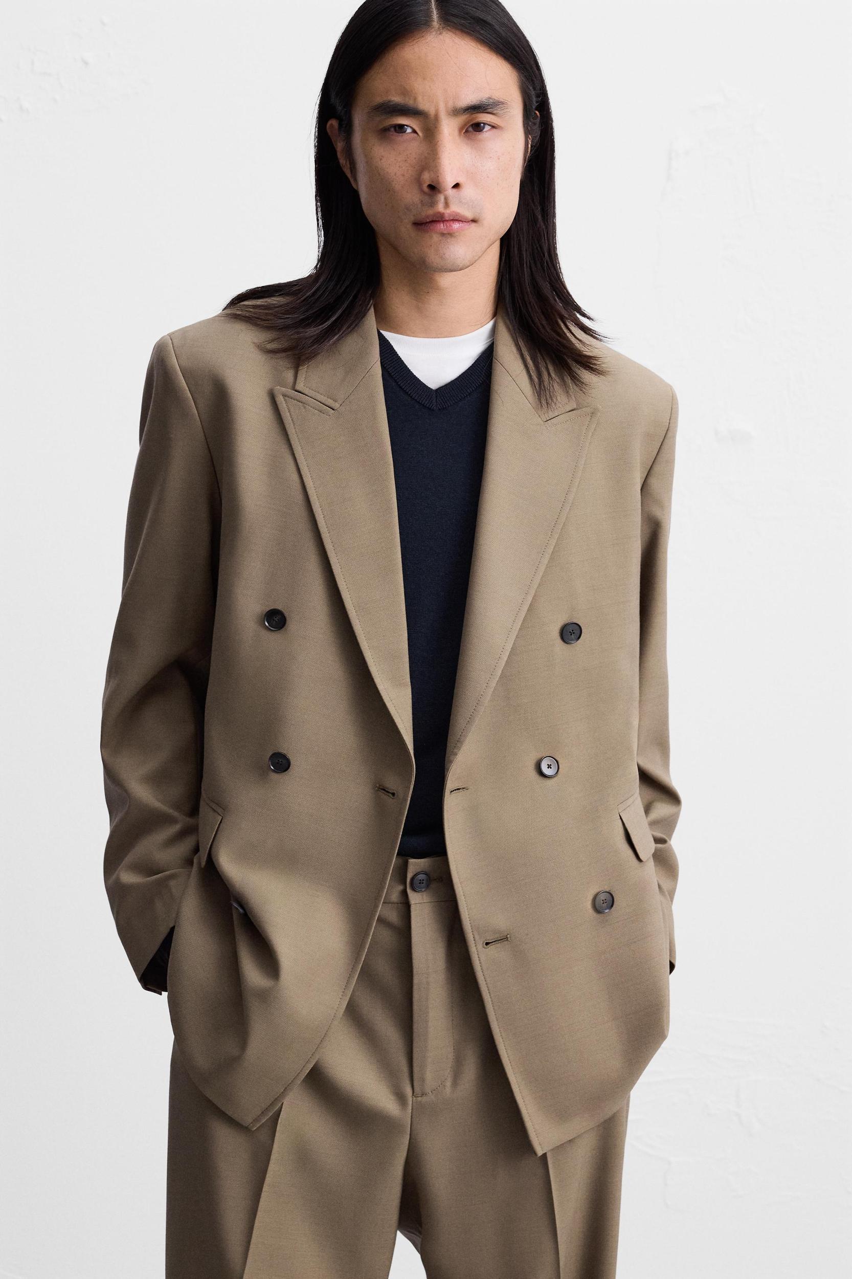 DOUBLE BREASTED SUIT JACKET Product Image