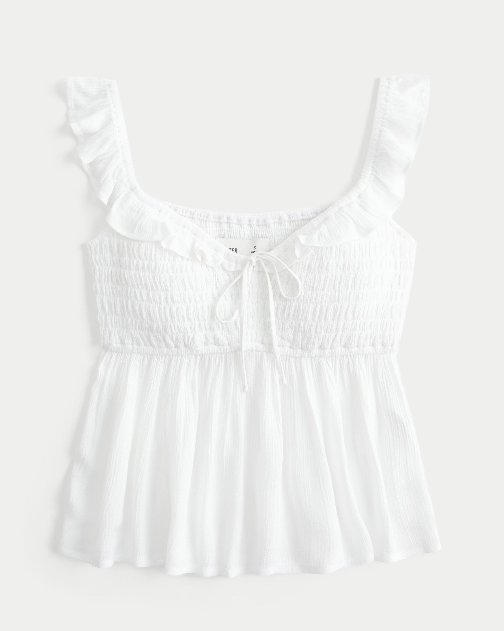 Easy Smocked Off-the-Shoulder Blouse Product Image