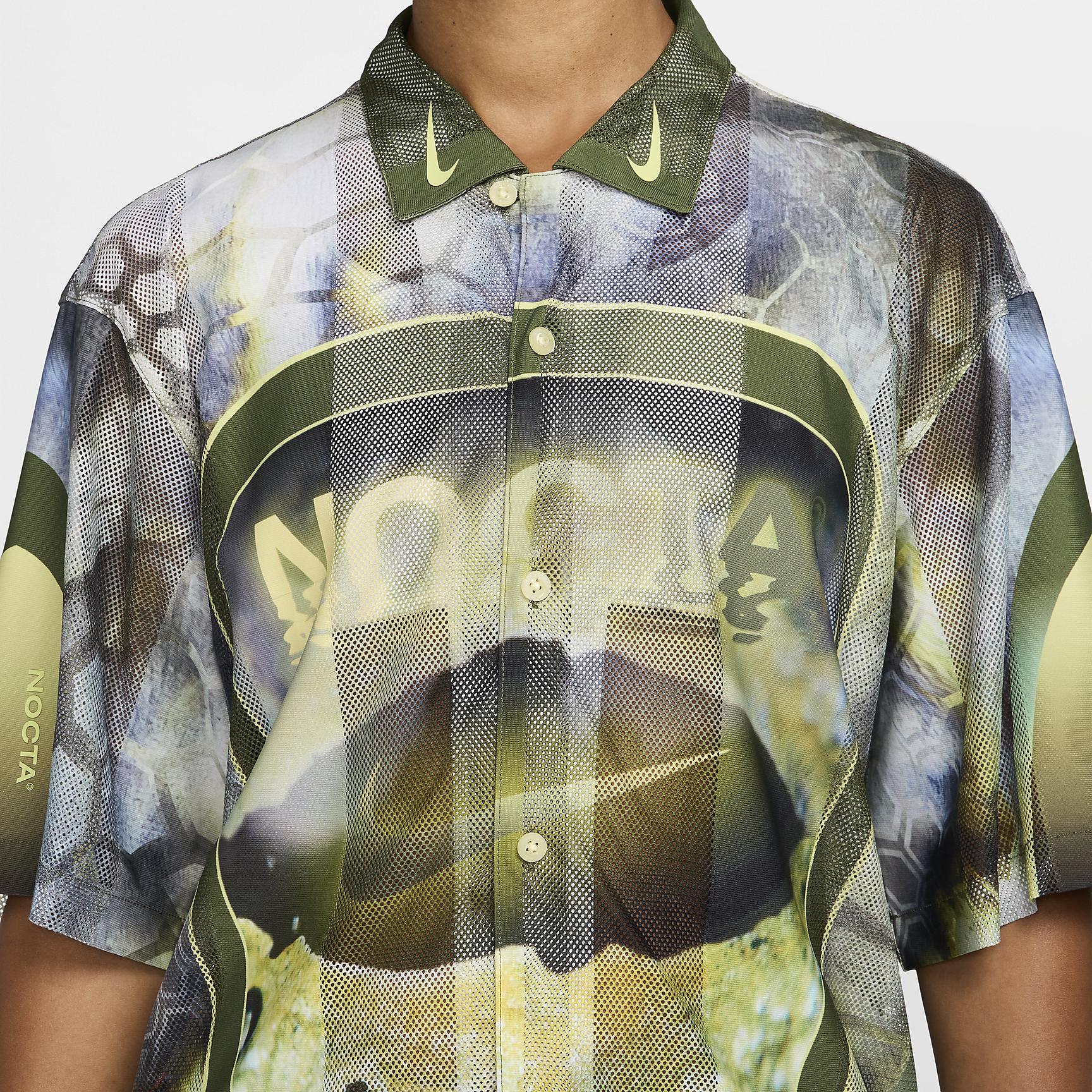 NOCTA Opal Men's Button-Down Short-Sleeve Top Product Image