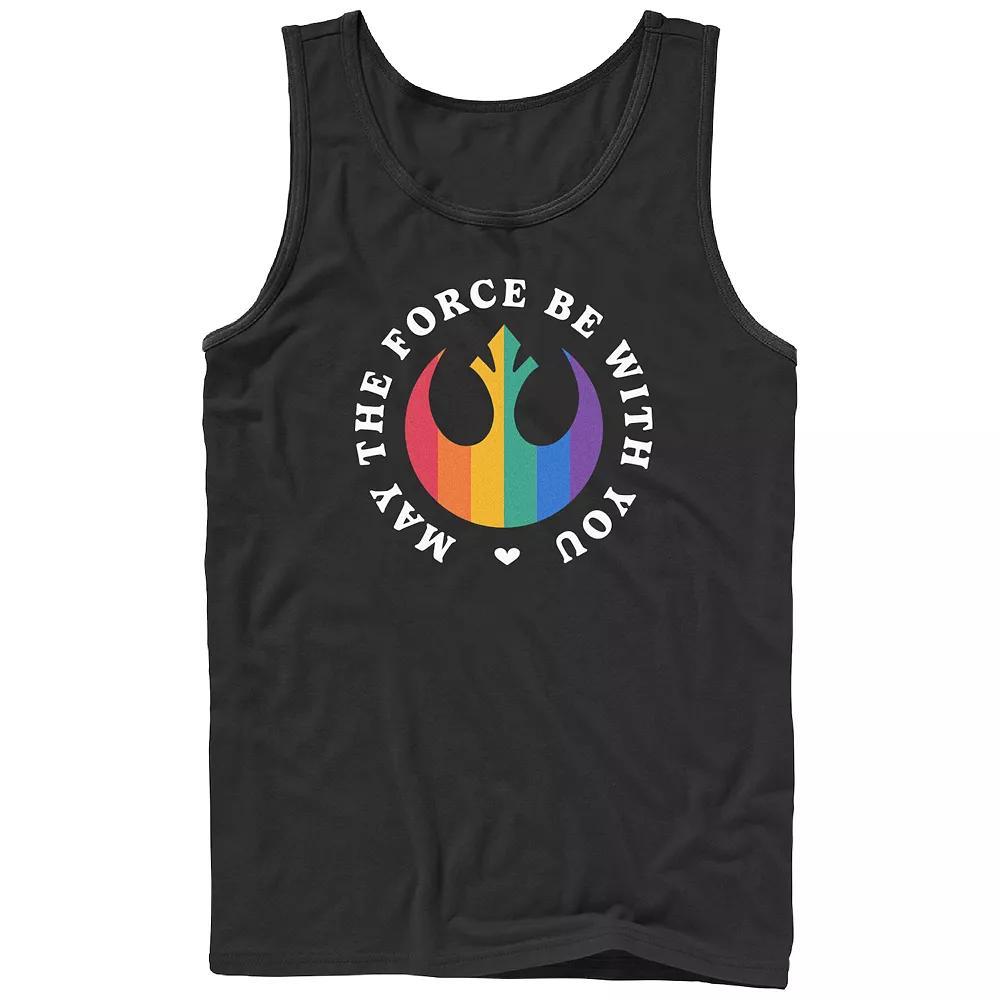 Men's Star Wars Pride Rebels Hope Graphic Tank, Size: Large, Black Product Image