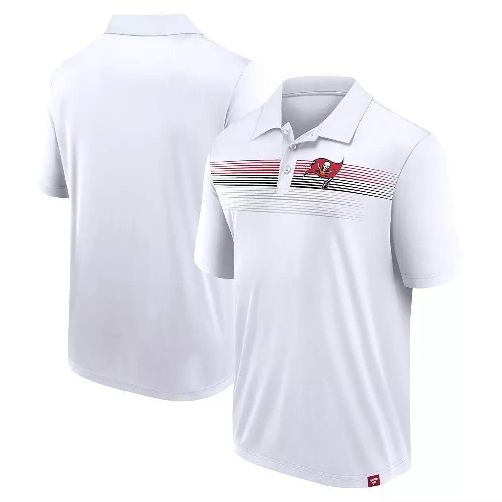 Men's Fanatics White Tampa Bay Buccaneers Big & Tall Sublimated Polo, Size: 4XB Product Image