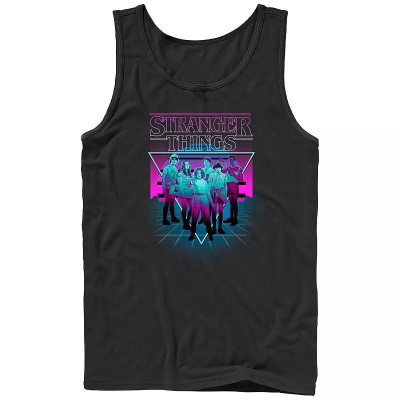 Disney's Mickey Mouse Men's And Friends Group Image Graphic Tank Top, Size: Small, Grey Product Image