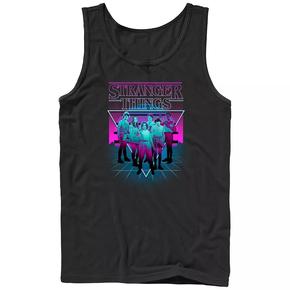 Disney's Mickey Mouse Men's And Friends Group Image Graphic Tank Top, Size: Small, Grey Product Image