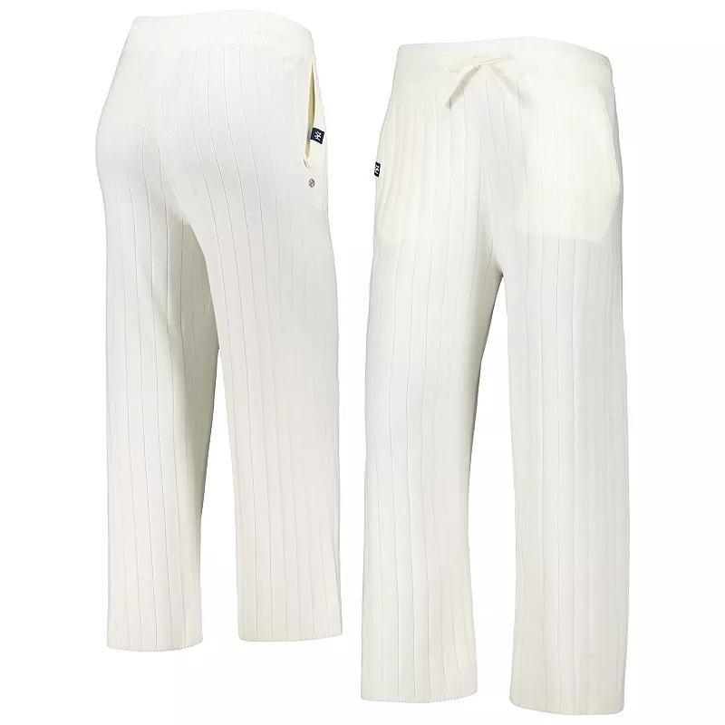 Women's Levelwear White New York Yankees Dream Icon Knit Pants, Size: Large Product Image