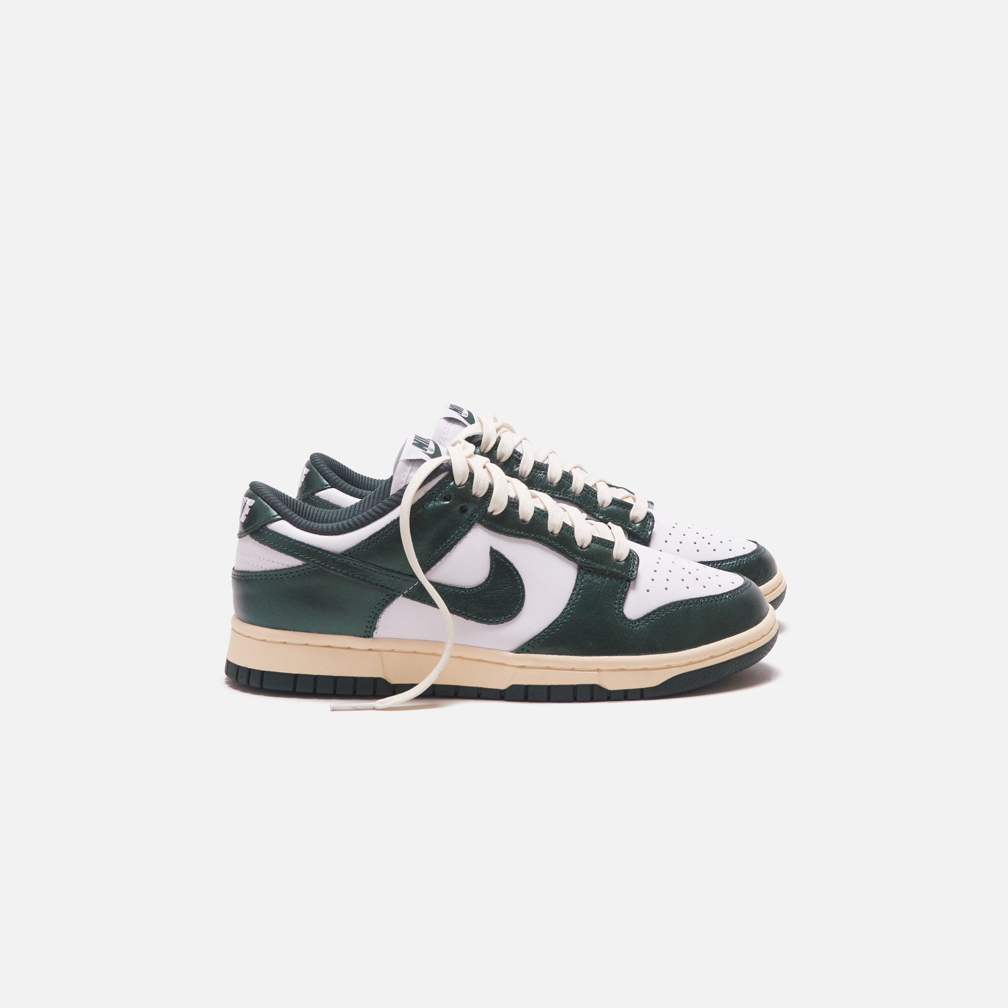 Nike WMNS Dunk Low - White / Pro Green / Coconut Milk Unisex Product Image
