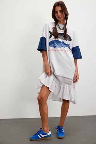 Toro Graphic Tee Midi Dress Product Image