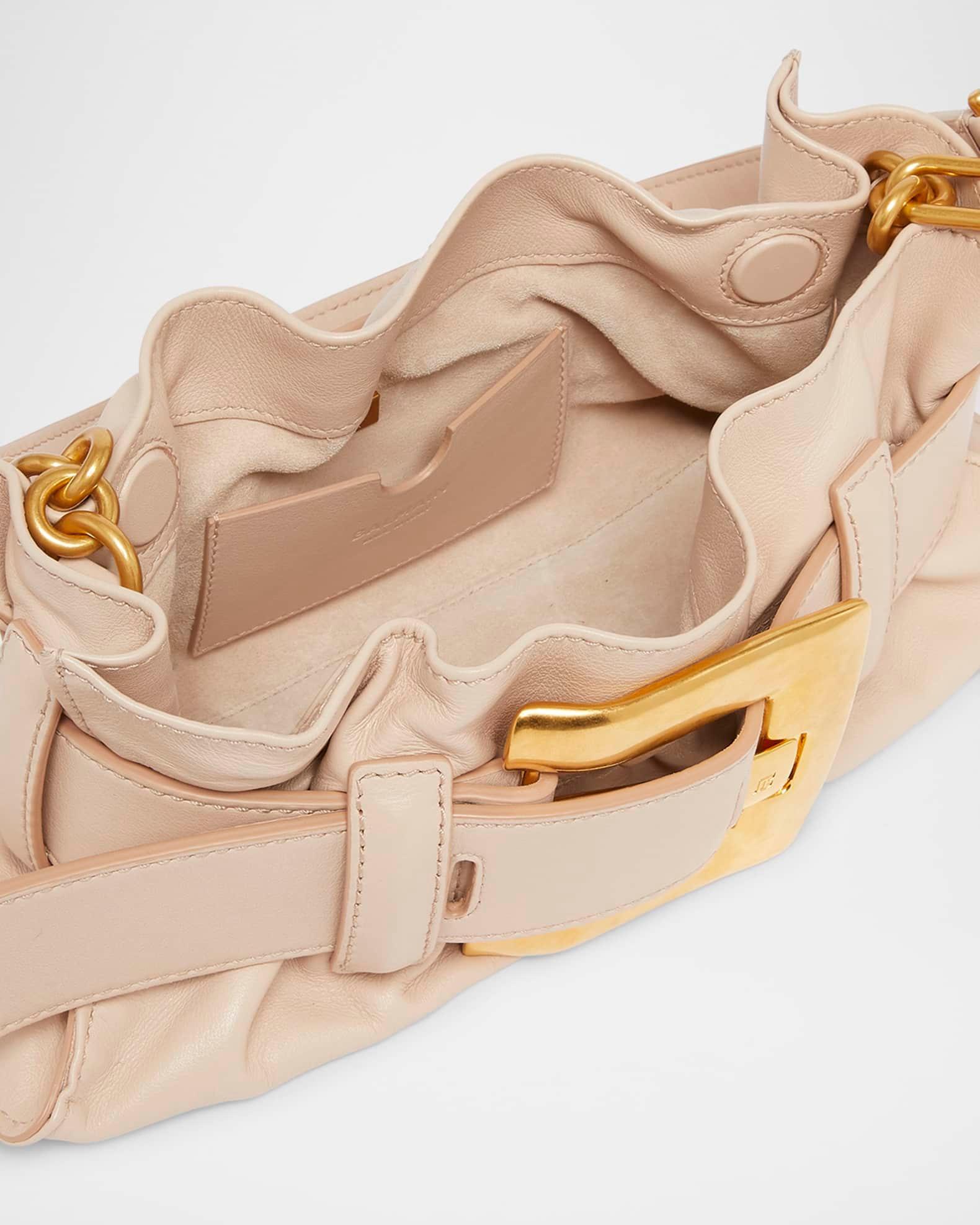 Anthem Mini Buckle Shoulder Bag in Calfskin Leather  Product Image