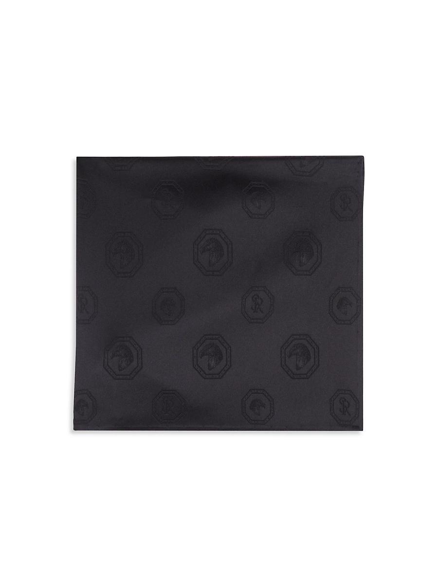 Mens Eagle Silk Pocket Square Product Image