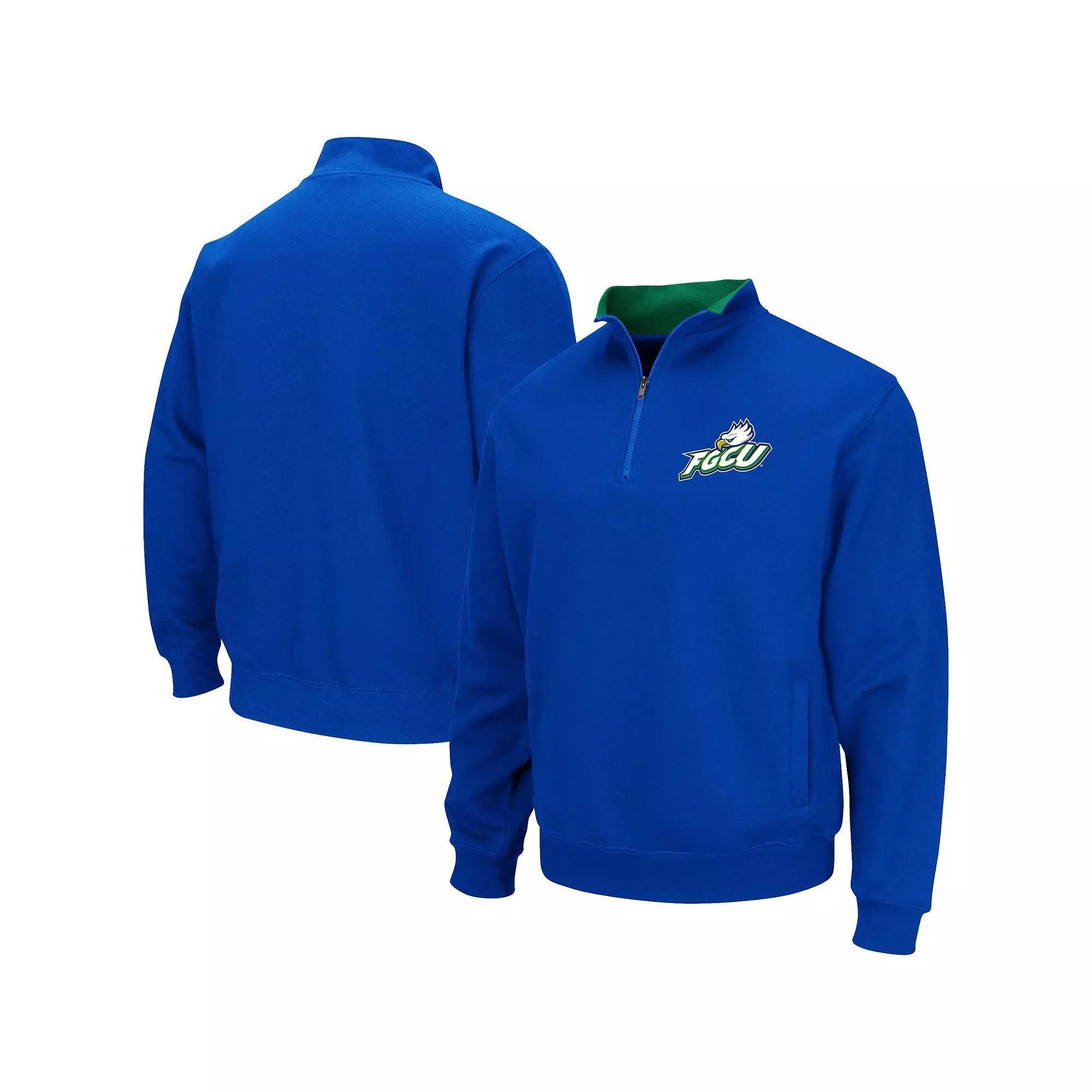 Men's Colosseum Blue Florida Gulf Coast Eagles Tortugas Quarter-Zip Sweatshirt, Size: 3XL, Nc2 Blue Product Image