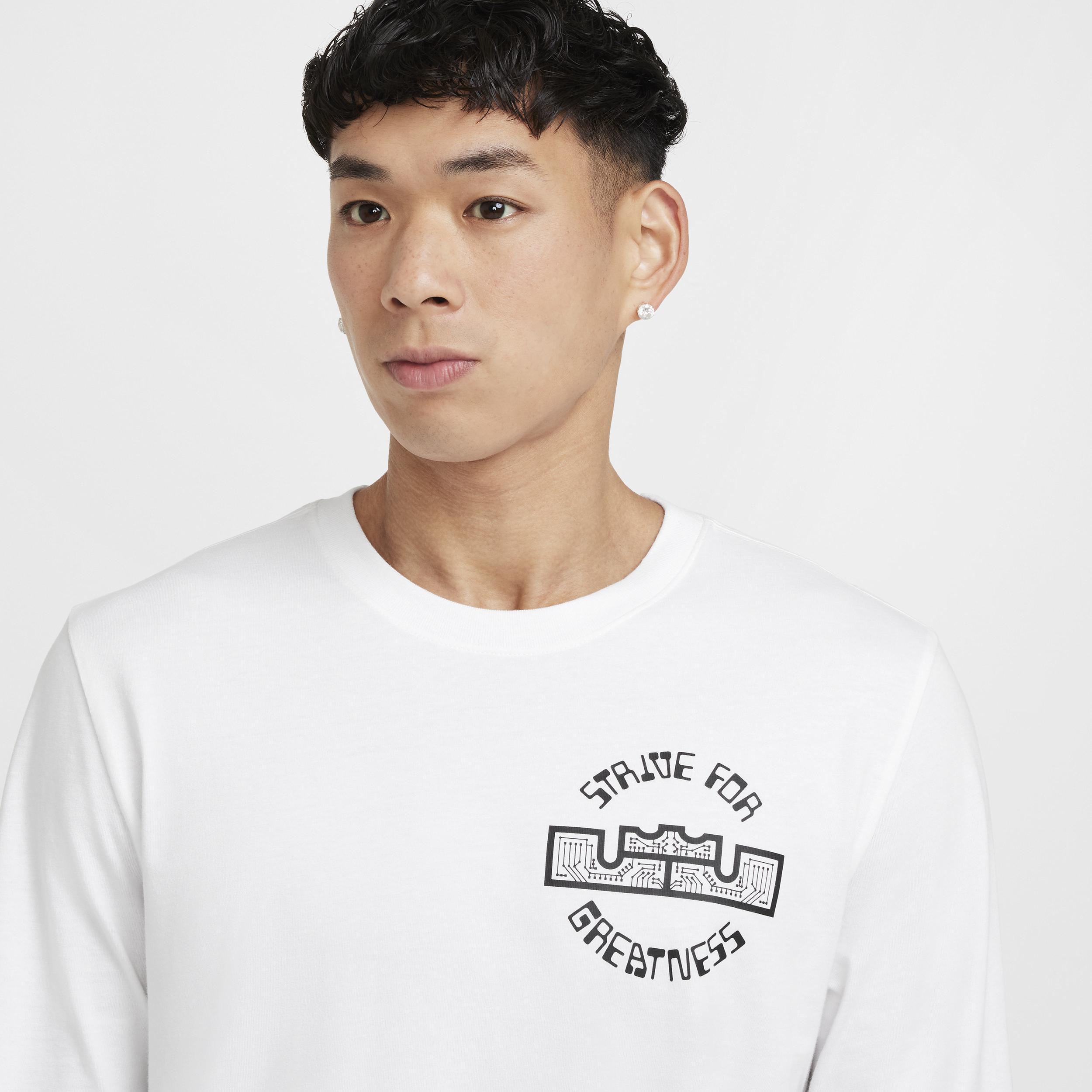 Nike Men's LeBron Max90 Long-Sleeve Basketball T-Shirt Product Image