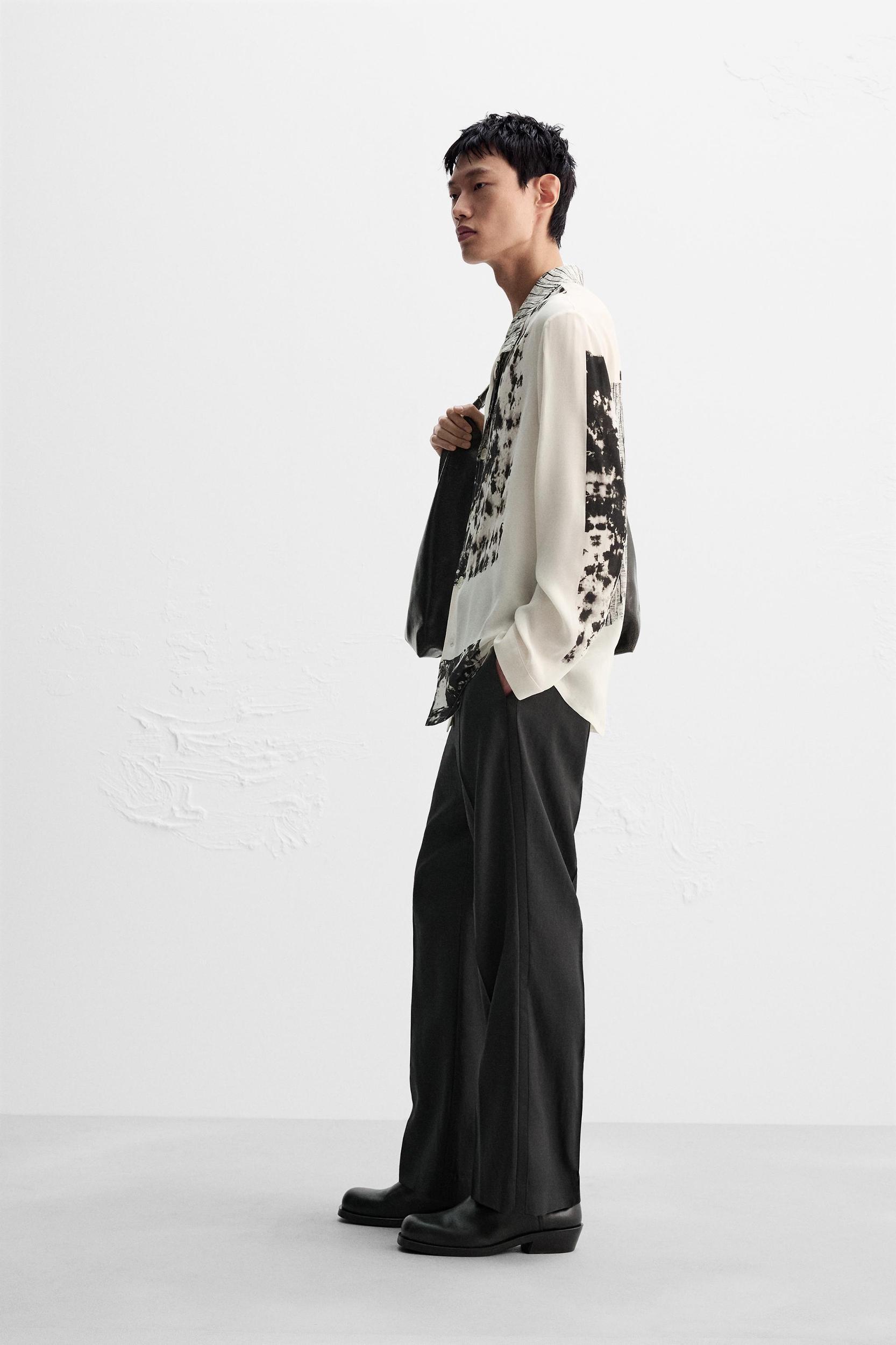 LIMITED EDITION ABSTRACT PRINT SHIRT Product Image