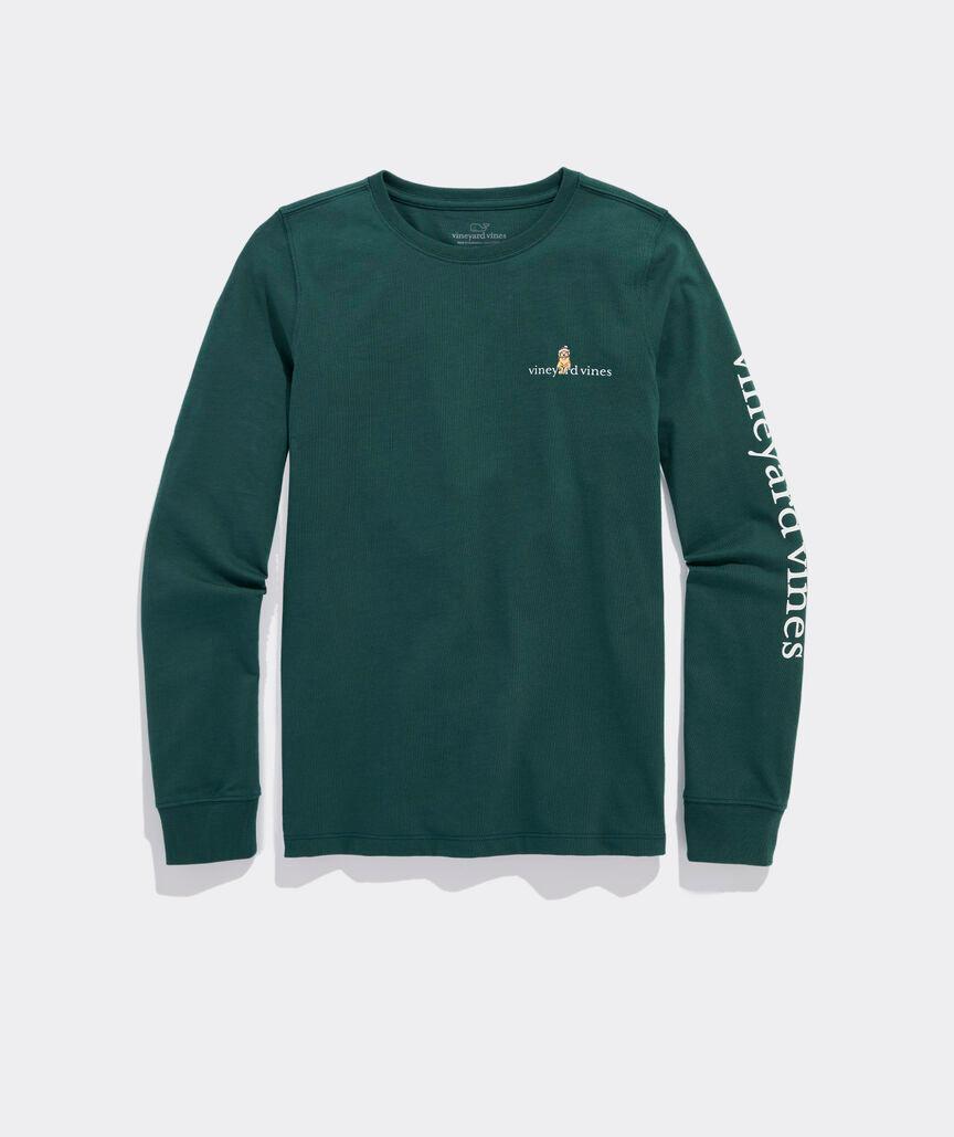 Women's Sleigh Dogs Long-Sleeve Pocket Tee Product Image
