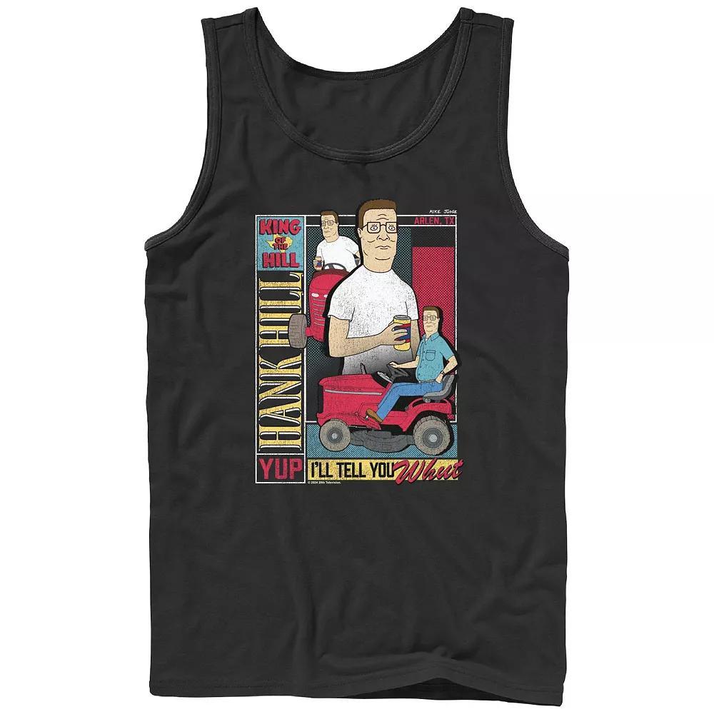 Men's King Of The Hill I'll Tell You What Graphic Tank, Size: XL, Black Product Image