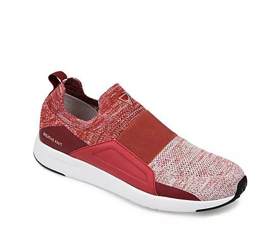 VANCE Cannon Men's Knit Slip-On Sneakers, Size: 10.5, Red Product Image